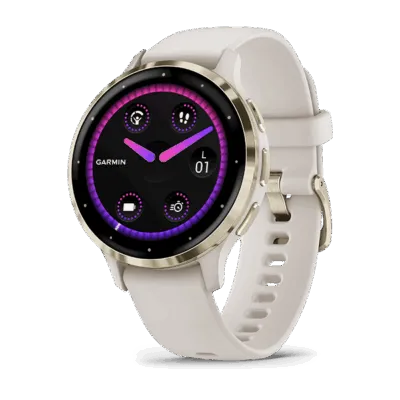 Garmin Venu 3S Ivory Soft Gold