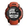 Garmin Instinct 2X Solar Flame Red