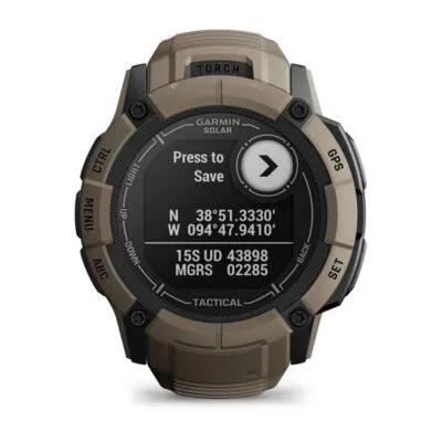 Garmin Instinct 2X Solar Tactical Coyote Tan