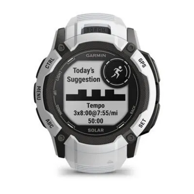 Garmin Instinct 2X Solar Whitestone