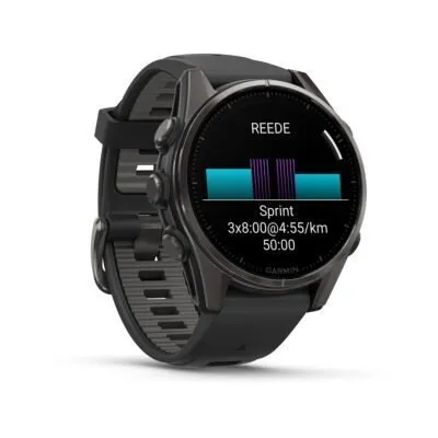 Garmin Fenix 8 AMOLED Sapphire Carbon Gray Black 43mm