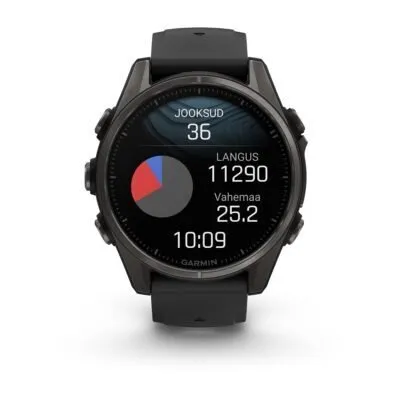 Garmin Fenix 8 AMOLED Sapphire Carbon Gray Black 43mm