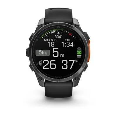 Garmin Fenix 8 AMOLED Slate Gray Black 47mm