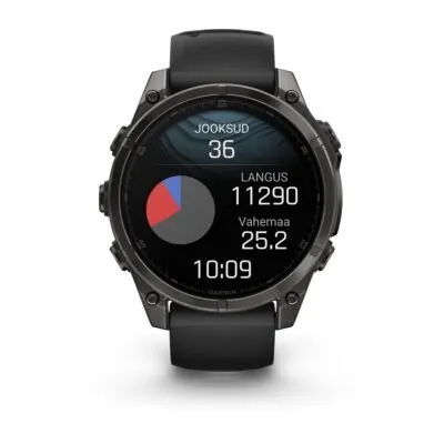 Garmin Fenix 8 AMOLED Sapphire Carbon Gray Black 47mm