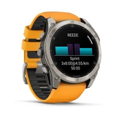 Garmin Fenix 8 AMOLED Sapphire Graphite Orange 51mm
