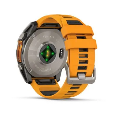 Garmin Fenix 8 AMOLED Sapphire Graphite Orange 51mm