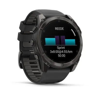 Garmin Fenix 8 AMOLED Sapphire Carbon Gray Black 51mm