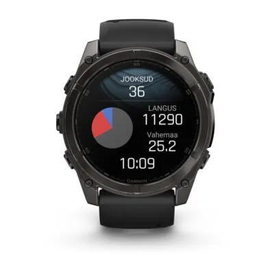 Garmin Fenix 8 AMOLED Sapphire Carbon Gray Black 51mm