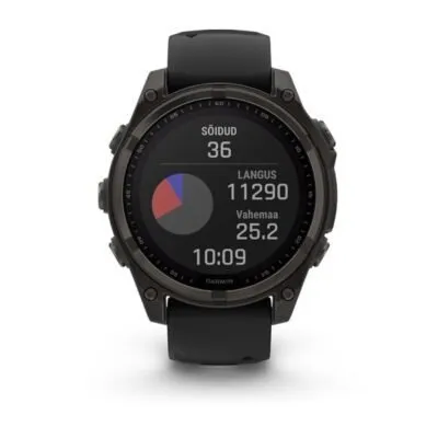 Garmin Fēnix 8 Sapphire Solar Carbon Gray 47mm