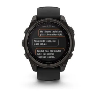 Garmin Fēnix 8 Sapphire Solar Carbon Gray 47mm