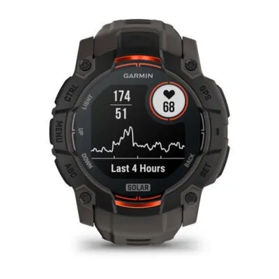 Garmin Instinct 3 Solar Black Charcoal Bezel 50mm