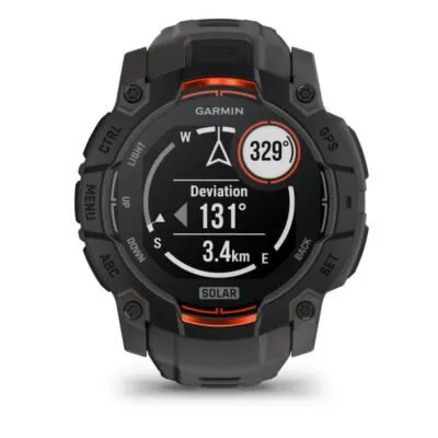 Garmin Instinct 3 Solar Black Charcoal Bezel 50mm