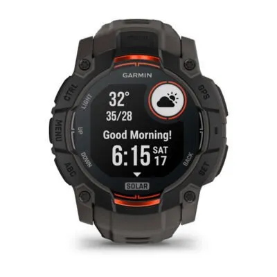 Garmin Instinct 3 Solar Black Charcoal Bezel 50mm