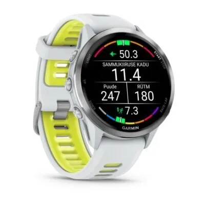 Garmin Forerunner 970 Whitestone Yellow