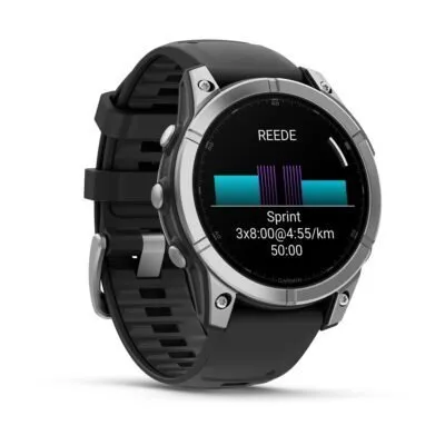 Garmin Fenix E AMOLED Stainless Steel Black 47mm