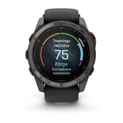 Garmin Fenix 8 Pro AMOLED Sapphire Carbon Gray Black 51mm