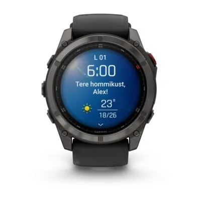 Garmin Fenix 8 Pro AMOLED Sapphire Carbon Gray Black 51mm