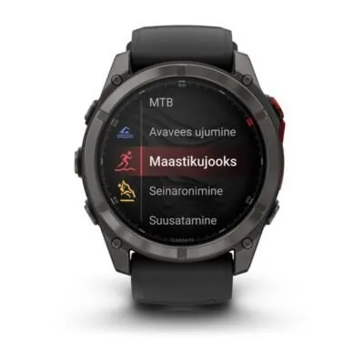 Garmin Fenix 8 Pro MicroLED Sapphire Carbon Gray Black 51mm