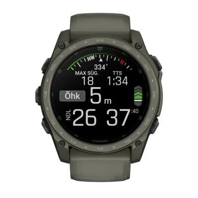 Garmin Tactix 8 AMOLED Cerakote Olive 51 mm