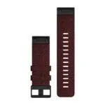 Garmin 010-12864-06 ET Garmin QuickFit 26 Watch Band Heathered Red Nylon rf
