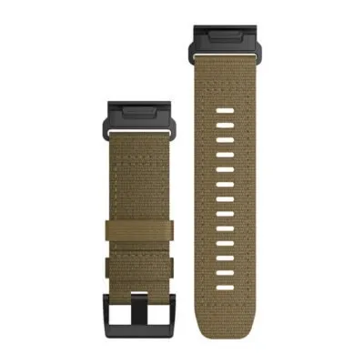 Garmin 010-13010-11 ET Garmin QuickFit 26 Watch Band Nylon Tactical Coyote Tan rf Garmin QuickFit 26 Watch Band Nylon Tactical Coyote Tan