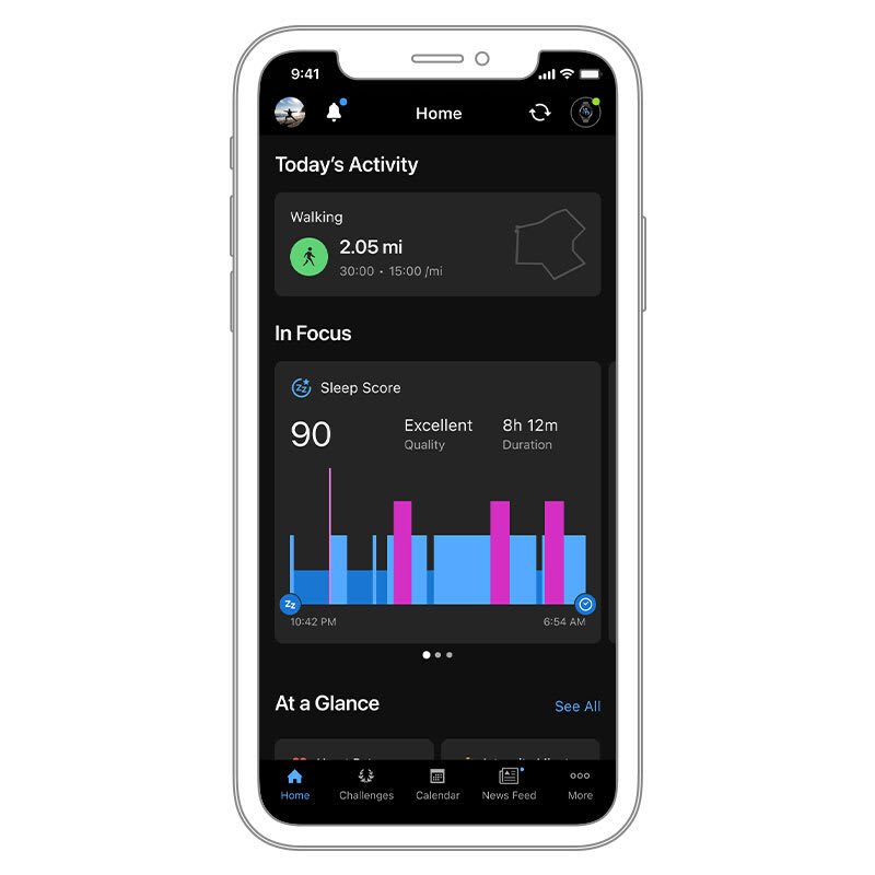 SÜNKROONI KOOS GARMIN CONNECT RAKENDUSEGA