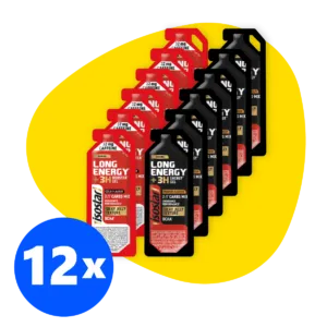 Isostar Long Energy Gels (Orange / Cola + Caffeine) x12