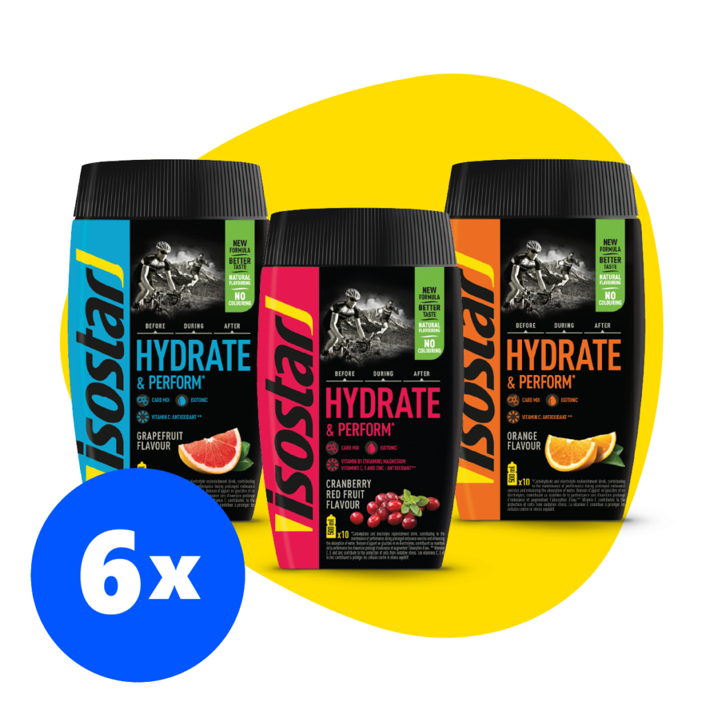 Isostar pulber Hydrate & Perform x 6 Isostar pulber Hydrate & Perform x 6