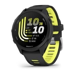 Garmin Forerunner 170 Music Must koos musta/erekollase rihmaga