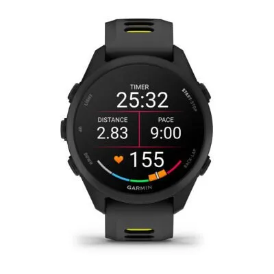 Garmin Forerunner 170 Must koos musta/erekollase rihmaga