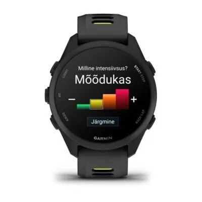 Garmin Forerunner 170 Must koos musta/erekollase rihmaga