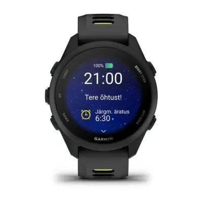 Garmin Forerunner 170 Must koos musta/erekollase rihmaga
