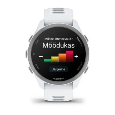 Garmin Forerunner 170 Music Hallikasvalge koos hallikasvalge/hallikassinise rihmaga