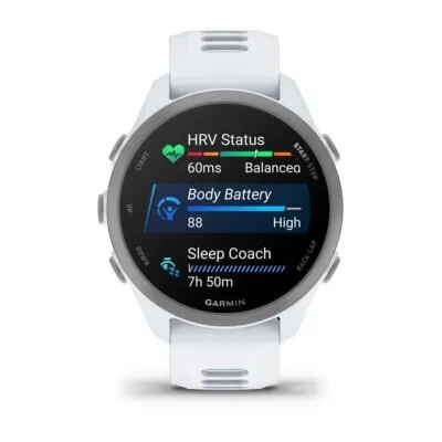 Garmin Forerunner 170 Music Hallikasvalge koos hallikasvalge/hallikassinise rihmaga