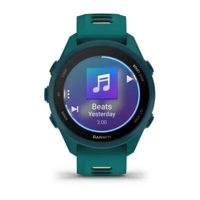 Garmin Forerunner 170 Music Sügavroheline koos sügavrohelise/sidrunkollase rihmaga