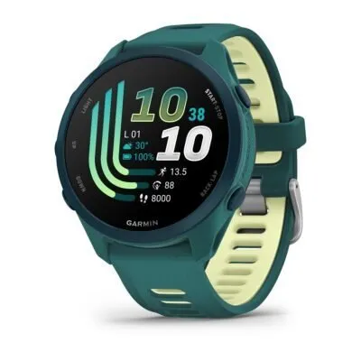 Garmin Forerunner 170 Music Sügavroheline koos sügavrohelise/sidrunkollase rihmaga