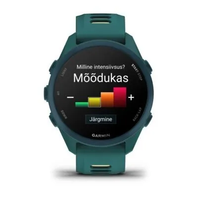 Garmin Forerunner 170 Music Sügavroheline koos sügavrohelise/sidrunkollase rihmaga