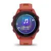 Garmin Forerunner 170 Music Tumeroosa koos tumeroosa/oranžikaskollase rimaga