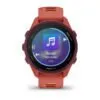Garmin Forerunner 170 Music Tumeroosa koos tumeroosa/oranžikaskollase rimaga