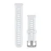 Garmin Kiirkinnitusrihmad 20 mm – Valge/hallikassinine