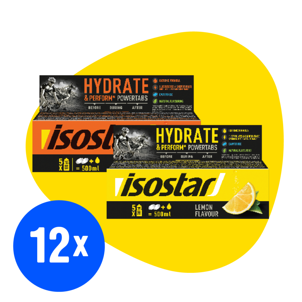 Isostar tablets Powertabs isotonic x 12