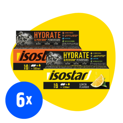 Isostar Hydrate & Perform Powertabs Isotonic x 6