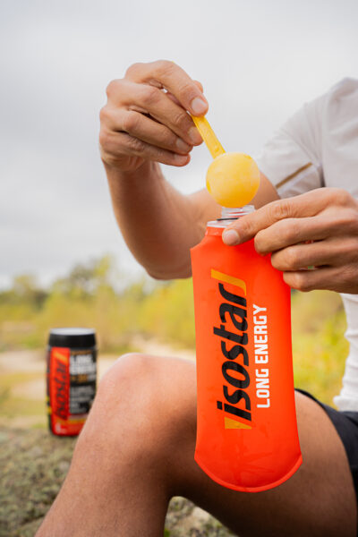 Isostar pehme joogipudel (Soft Flask) Long Energy 500ml
