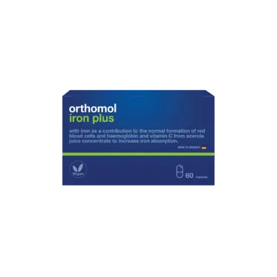 Orthomol Iron Plus, 60 päevaannust