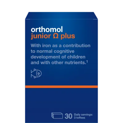 Orthomol Junior Omega Plus, 30 päevaannust