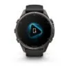 Garmin fēnix 9 Pro inReach 43 mm Carbon Gray DLC Titanium / Black / Pebble Grey Silicone