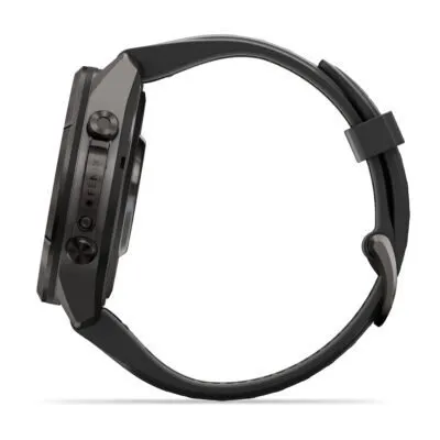 Garmin fēnix 9 Pro inReach 43 mm Carbon Gray DLC Titanium / Black / Pebble Grey Silicone