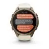 Garmin fēnix 9 Pro inReach 43 mm Autumn Gold Titanium / Cream / French Grey Silicone