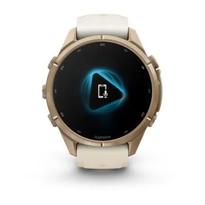 Garmin fēnix 9 Pro inReach 43 mm Autumn Gold Titanium / Cream / French Grey Silicone