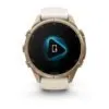 Garmin fēnix 9 Pro 43 mm Autumn Gold Titanium / Cream / French Grey Silicone